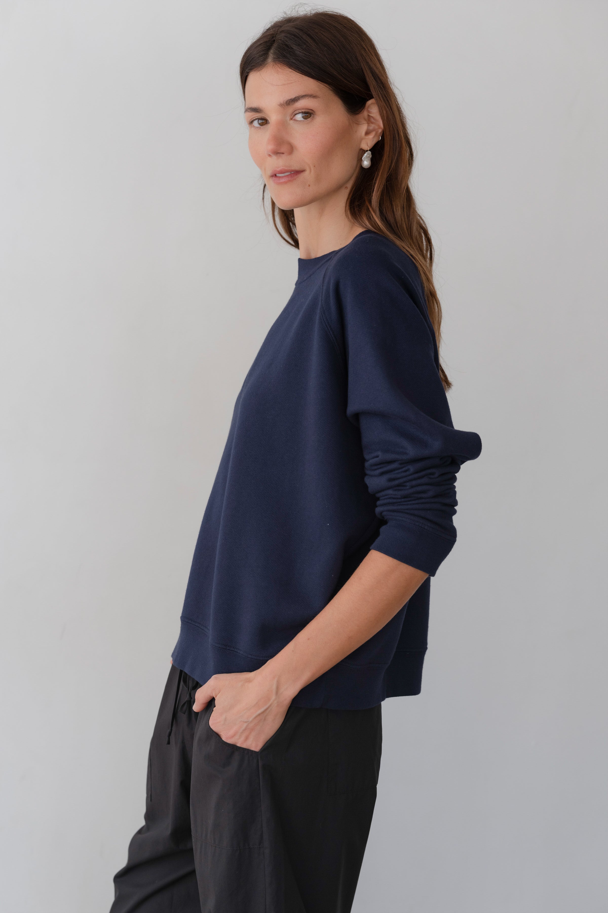 The Eco-Terry Crewneck