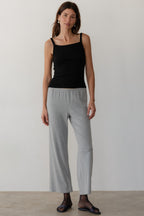The Baby Rib Scallop Pant