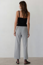 The Baby Rib Scallop Pant