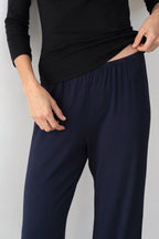 The Baby Rib Scallop Pant