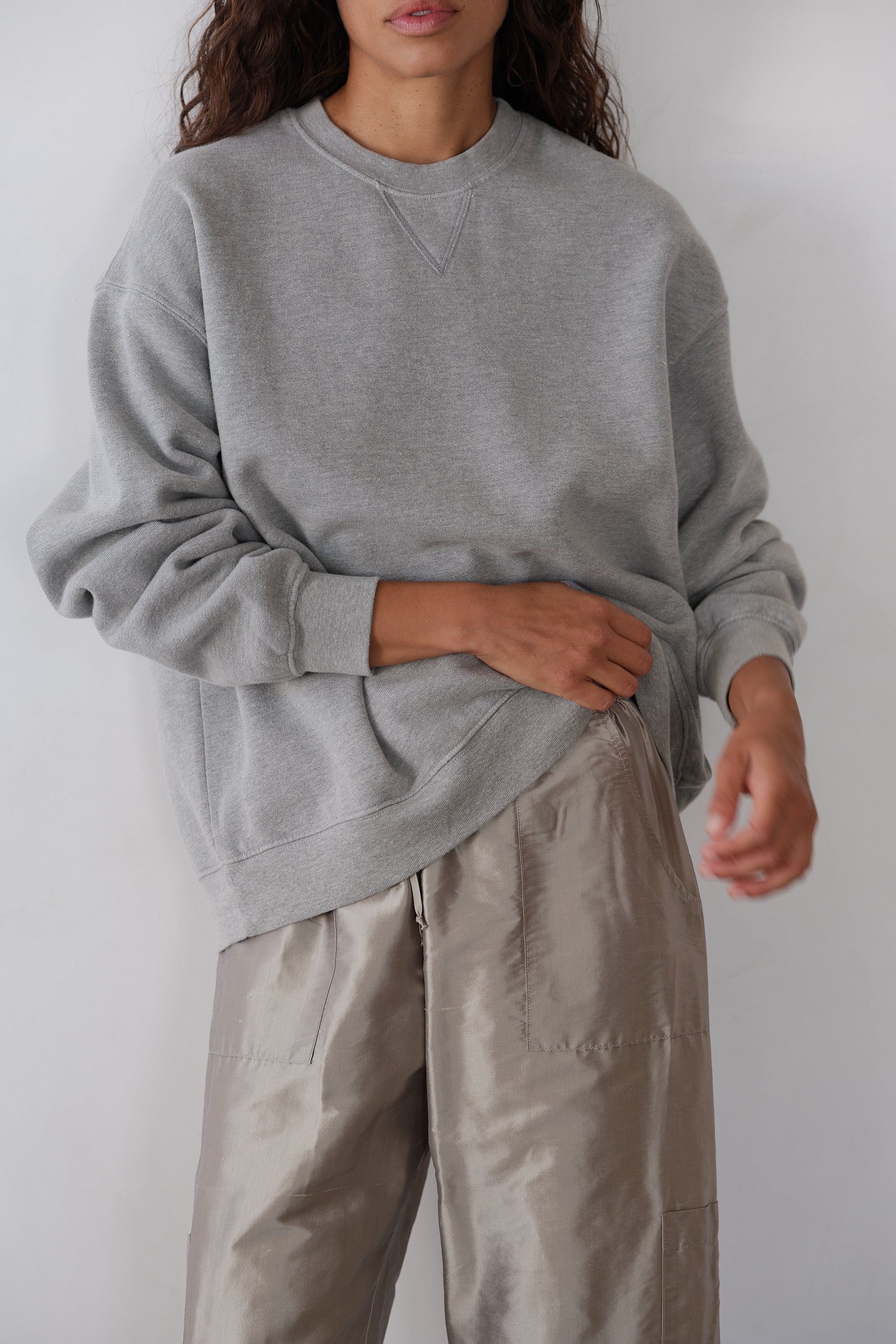 The Eco-Fleece Oversized Sweatshirt