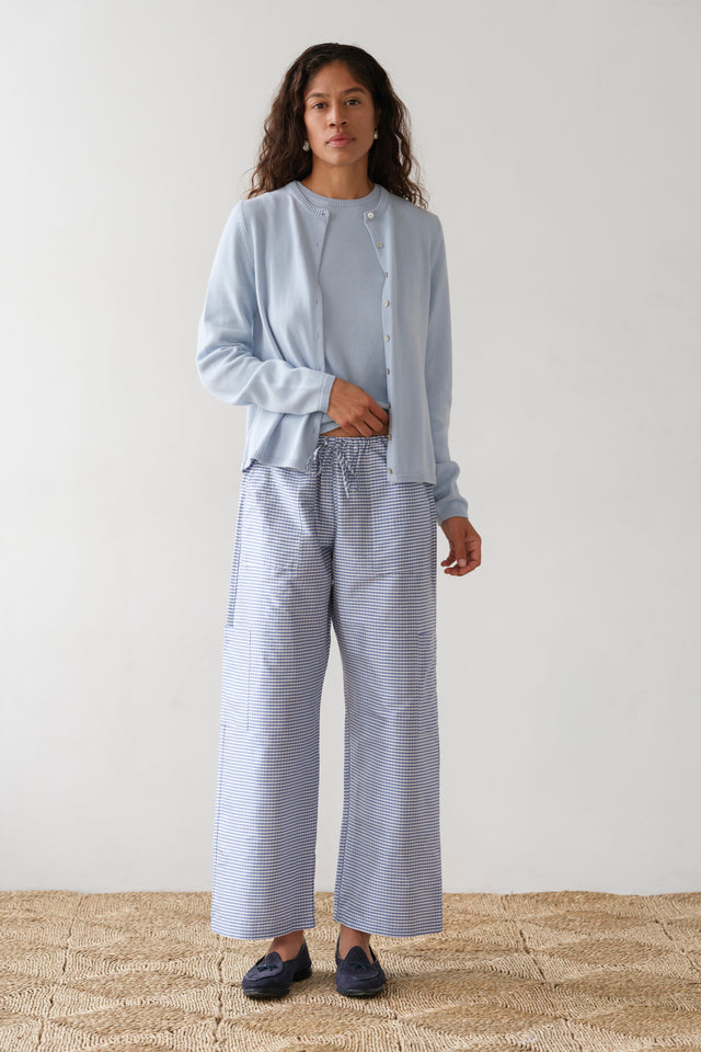 The Taffeta Drawstring Cargo Pant
