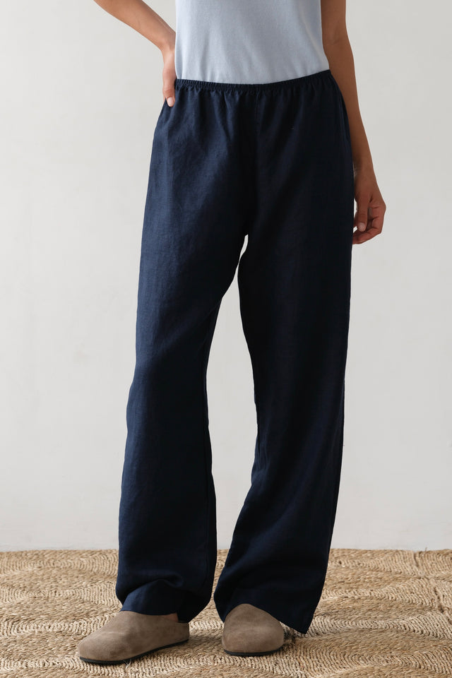 The Linen Simple Pant