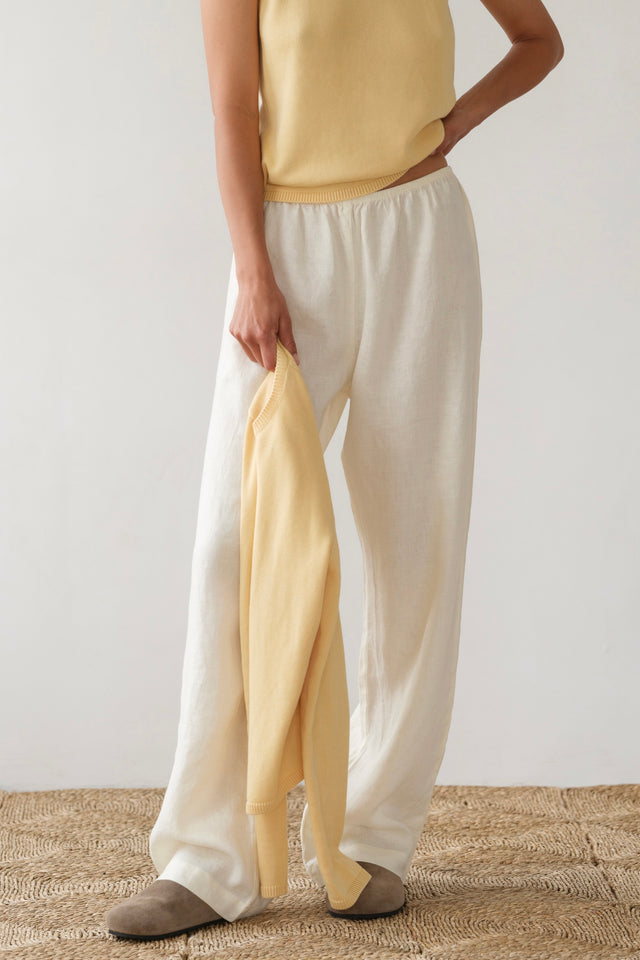The Linen Simple Pant