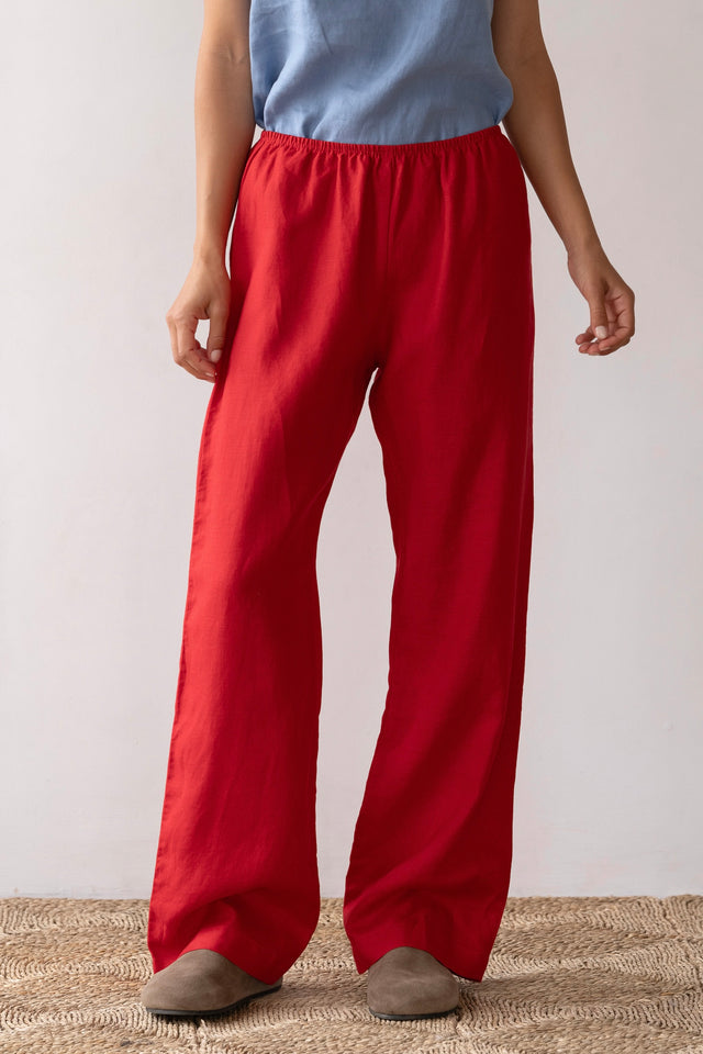 The Linen Simple Pant