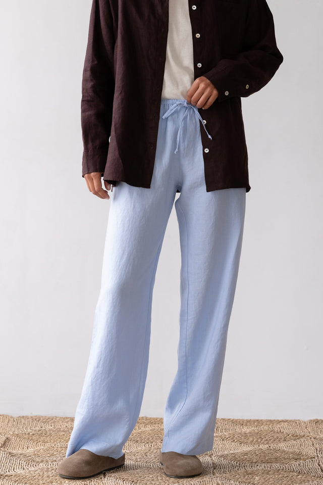 The Linen Drawstring Pant