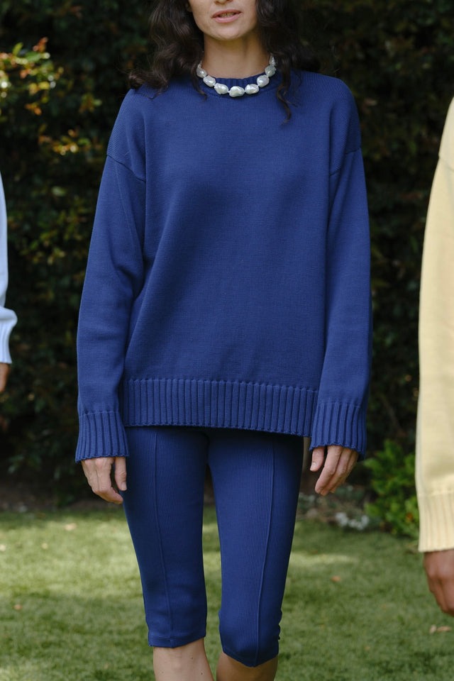 The Cotton Knit Crewneck