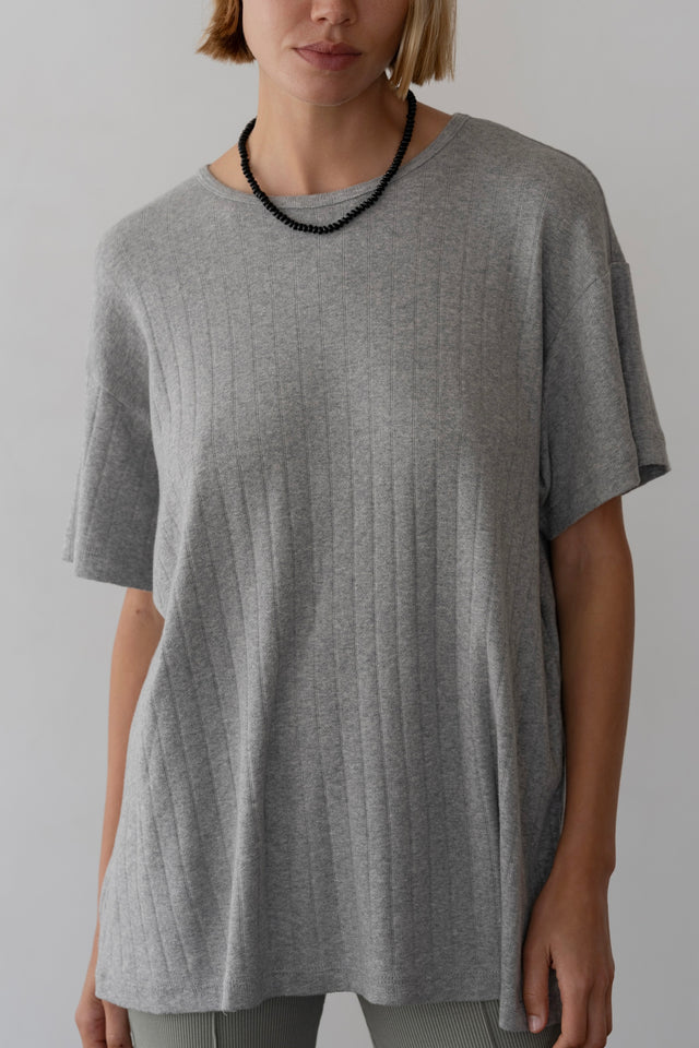 The Pointelle Oversized Tee