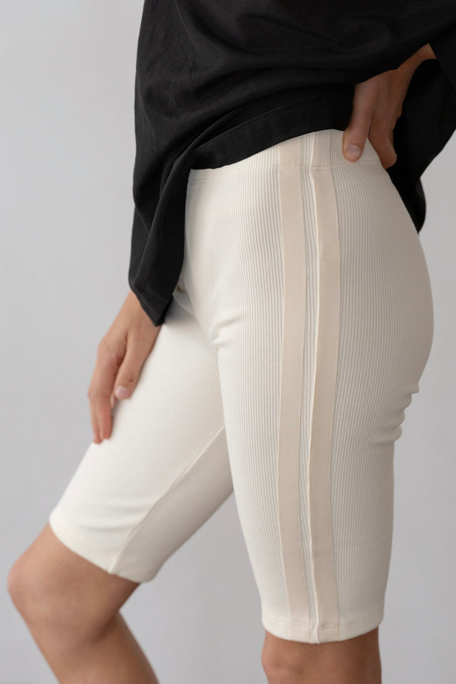 The Rib Satin Racer Short