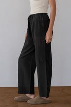The Silk Cotton Sheer Cargo Pant