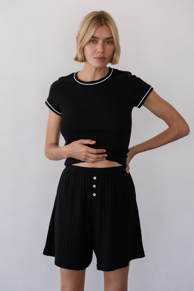 The Pointelle Boxer Short