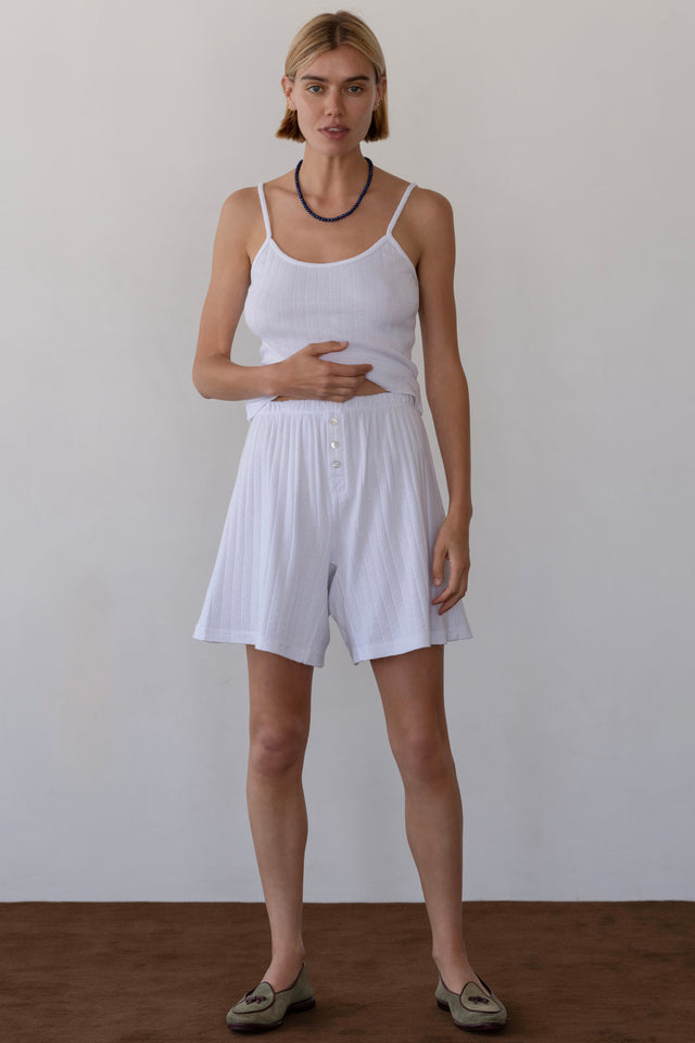 The Pointelle Boxer Short