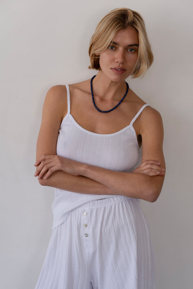 The Pointelle Cami Tank