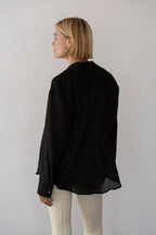 The Silk Cotton Sheer Shirt