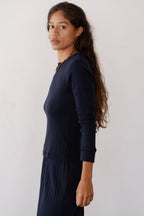 The Pointelle Long Sleeve