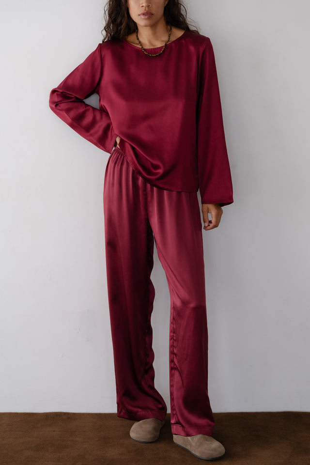 The Silk Simple Pant