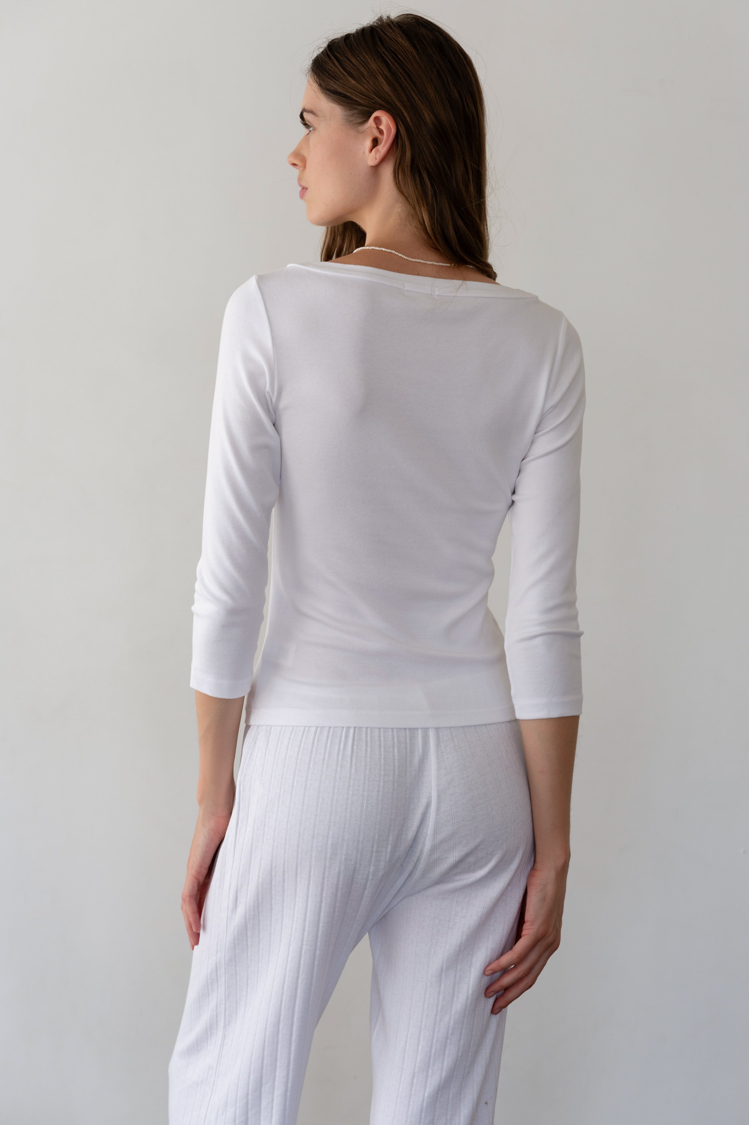 The Baby Rib Boat Neck