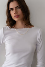 The Baby Rib Boat Neck