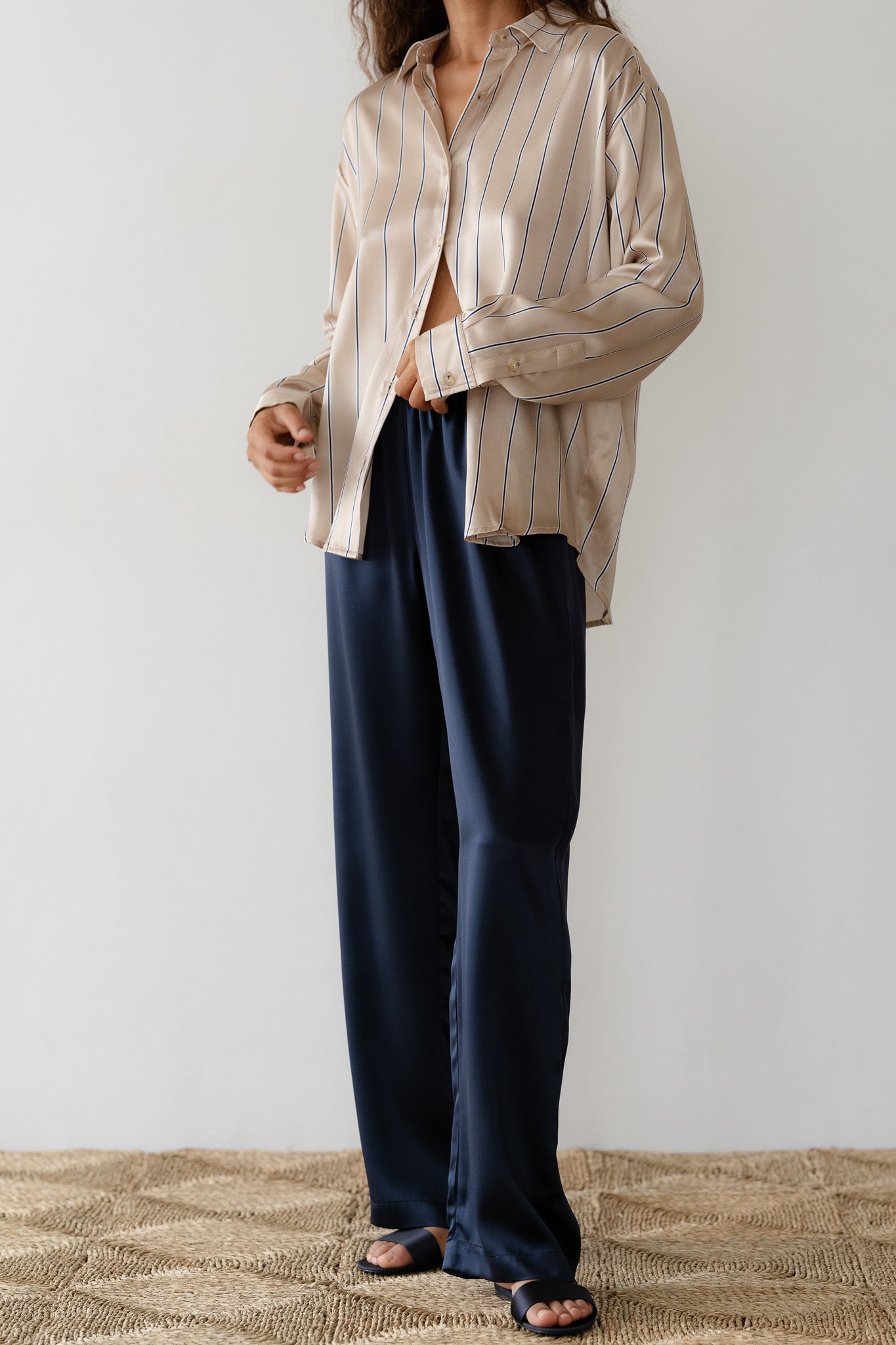 The Silk Simple Pant
