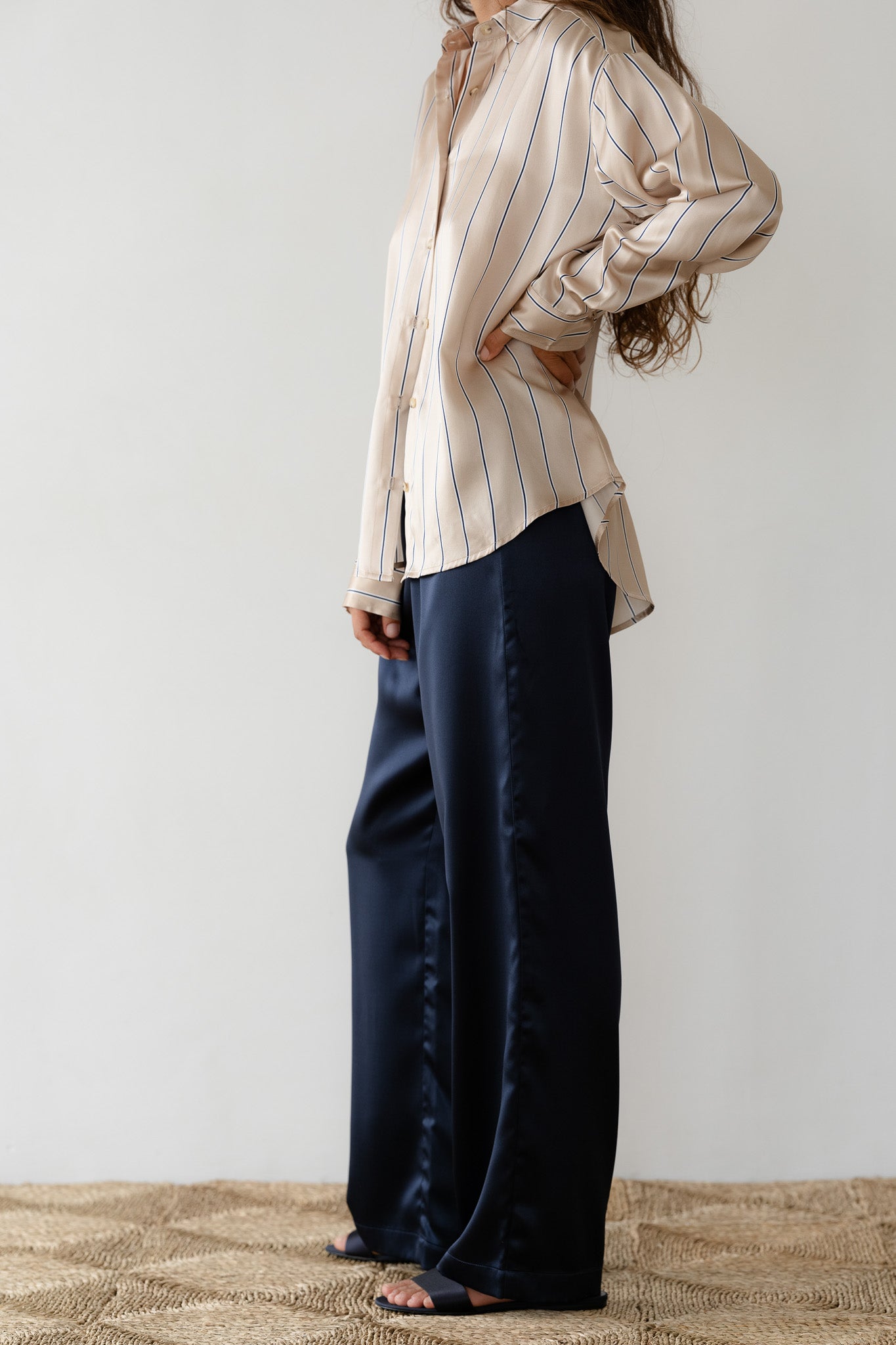 The Silk Simple Pant