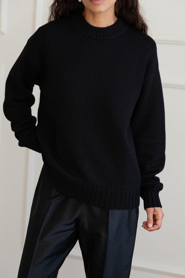 The Cotton Cashmere Crewneck Sweater