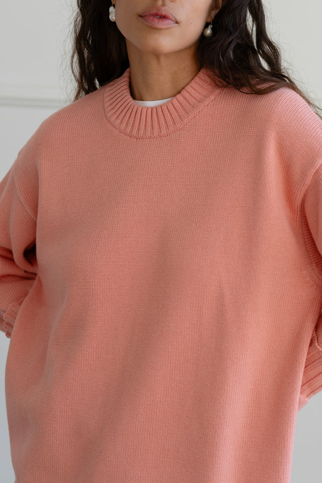 The Cotton Cashmere Crewneck Sweater