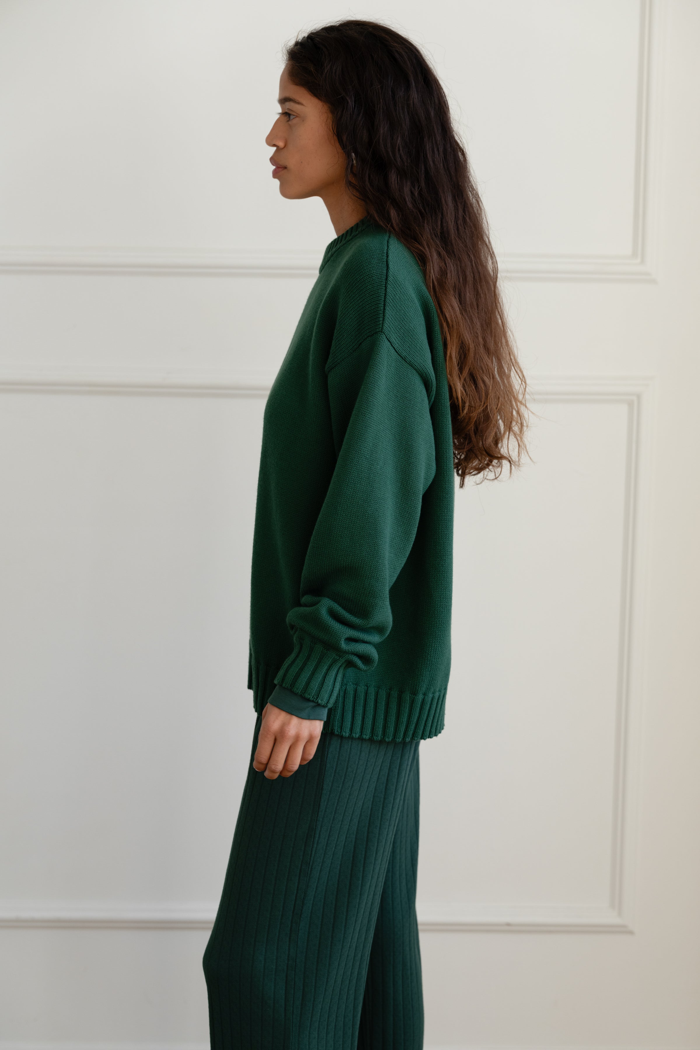 The Cotton Cashmere Crewneck Sweater