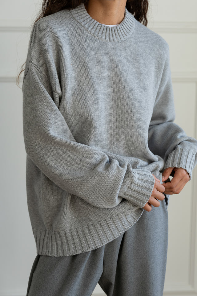 The Cotton Cashmere Crewneck Sweater
