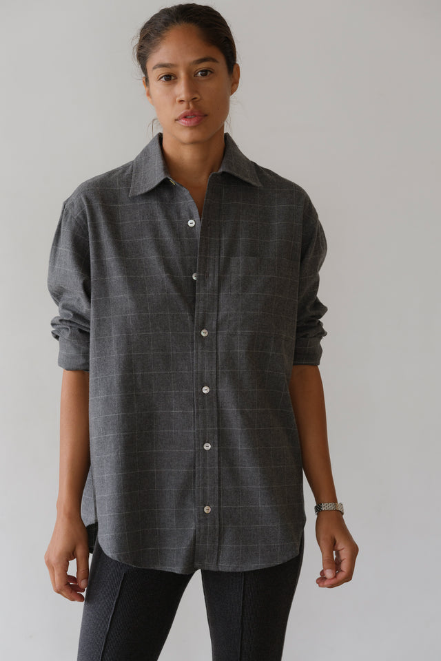 The Flannel Windowpane Shirt
