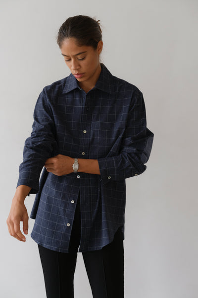 The Flannel Windowpane Shirt