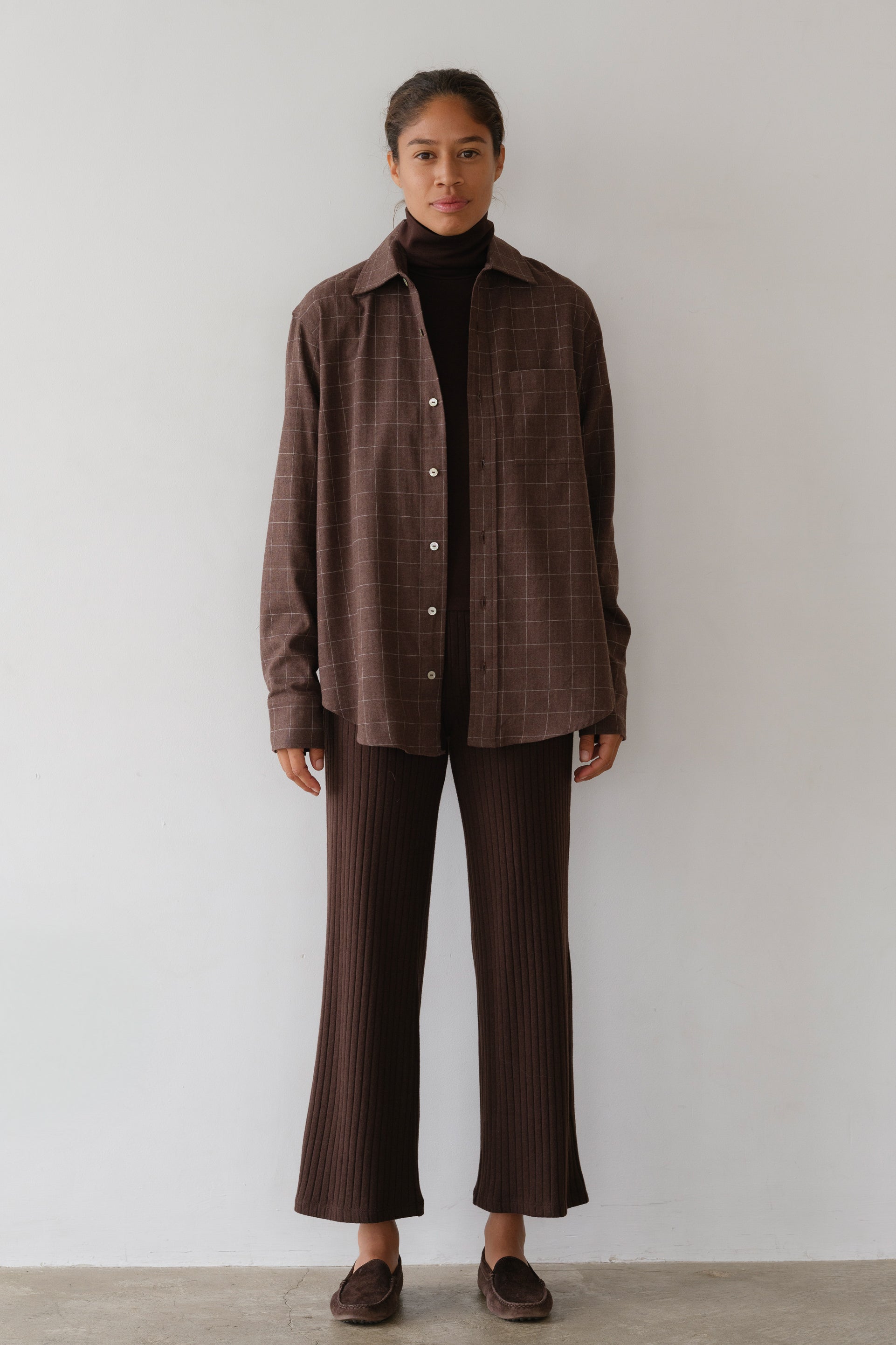 The Flannel Windowpane Shirt