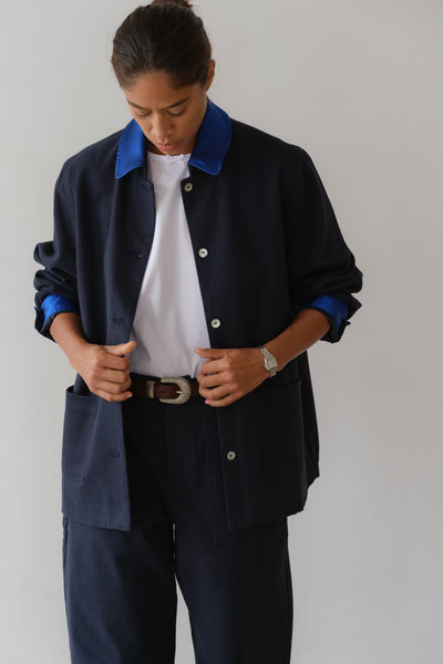 ポ*5様 C.COXON DISTRESSED CHINO JACKET NIC C.COXON DISTRESSED CHINO JACKET サイズL