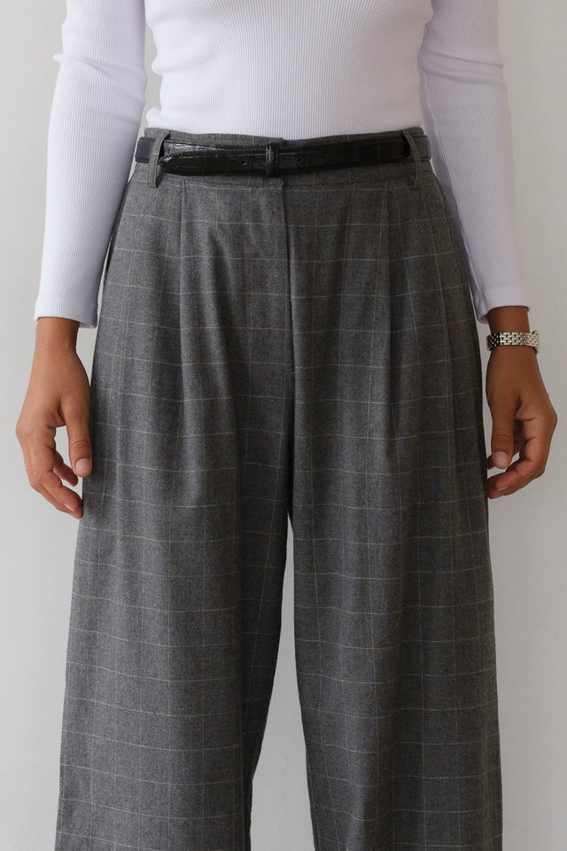 The Flannel Windowpane Pant