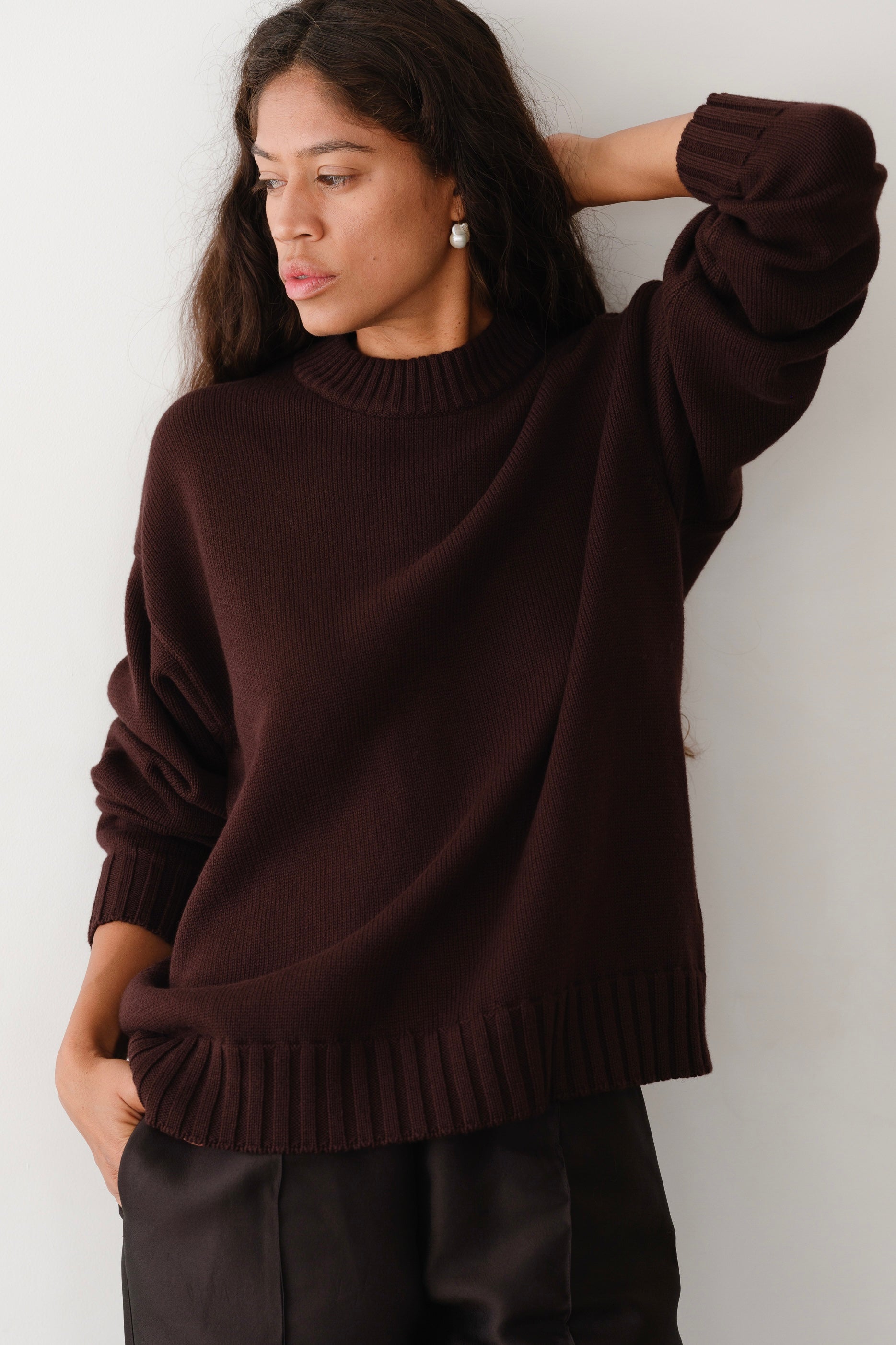 The Cotton Cashmere Crewneck Sweater