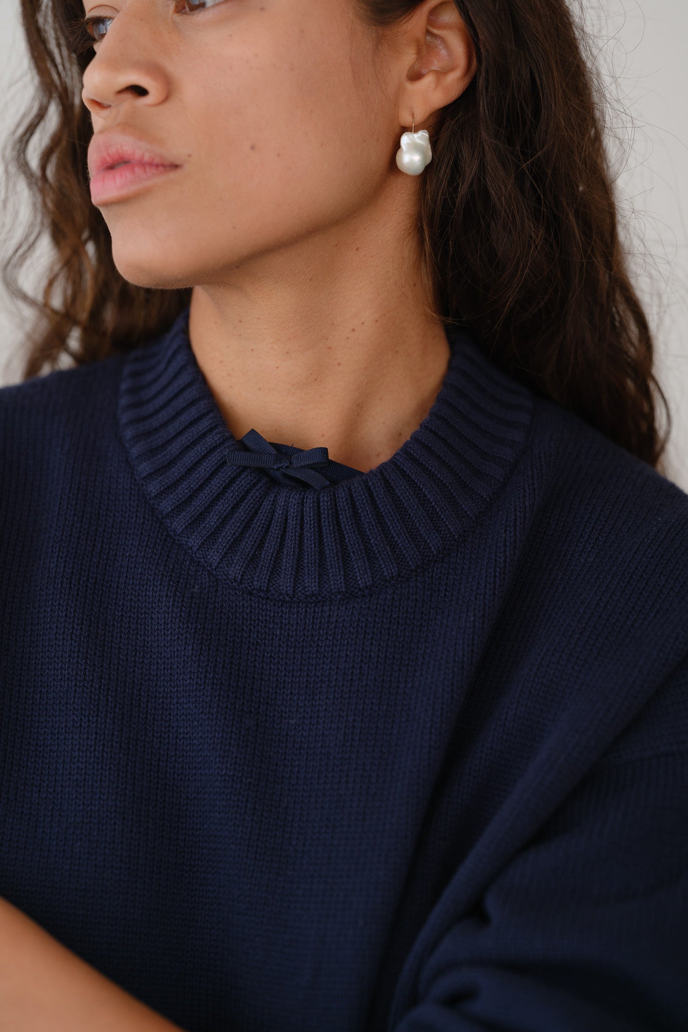 The Cotton Cashmere Crewneck Sweater