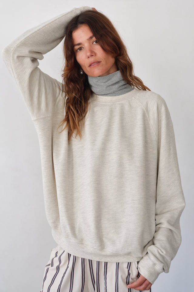 The Eco-Terry Relaxed Crewneck