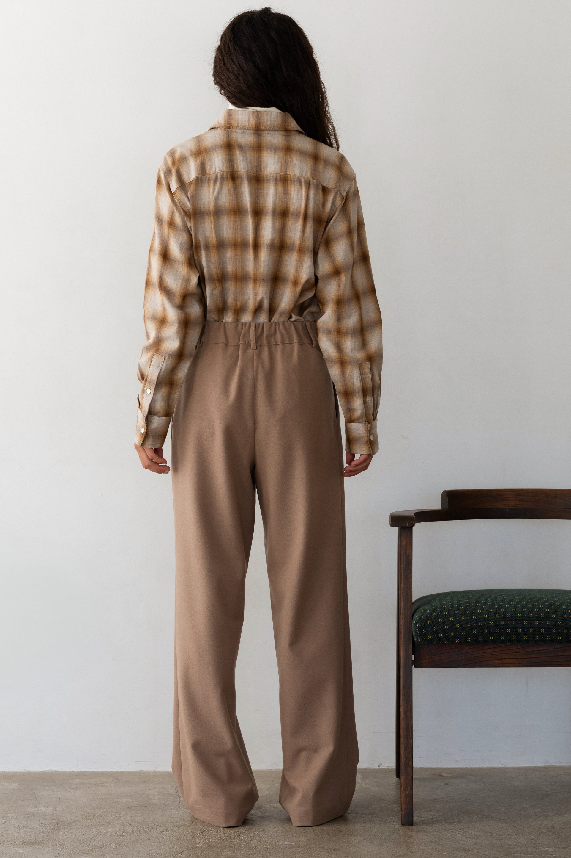 The Flannel Pleated Trouser