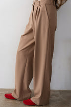The Flannel Pleated Trouser
