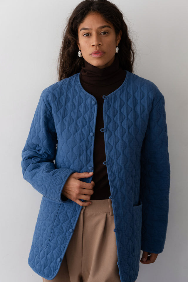 The Quilted Loop Jacket