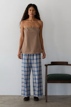 The Flannel Tube Top