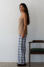 The Plaid Flannel Simple Pant