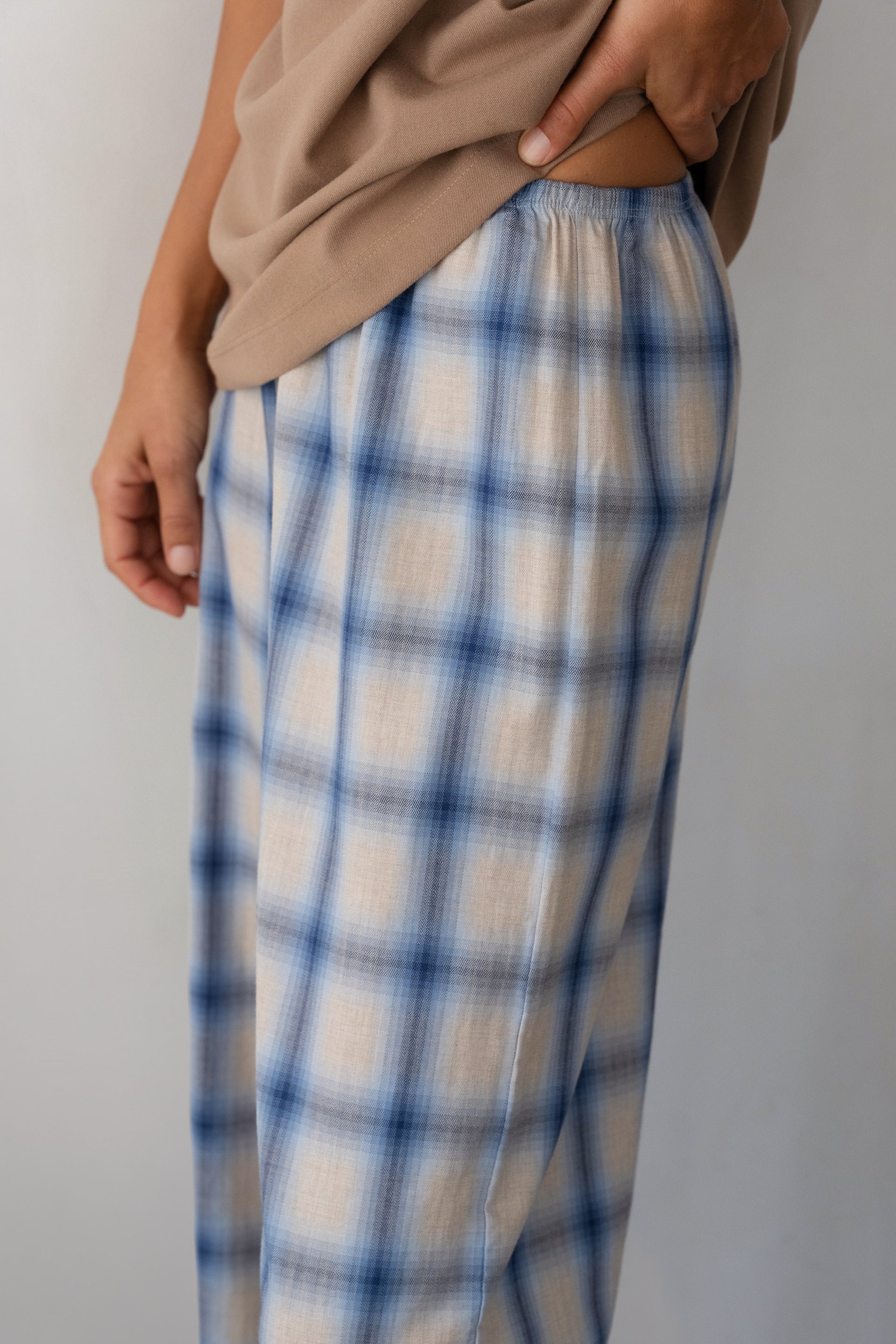 The Plaid Flannel Simple Pant