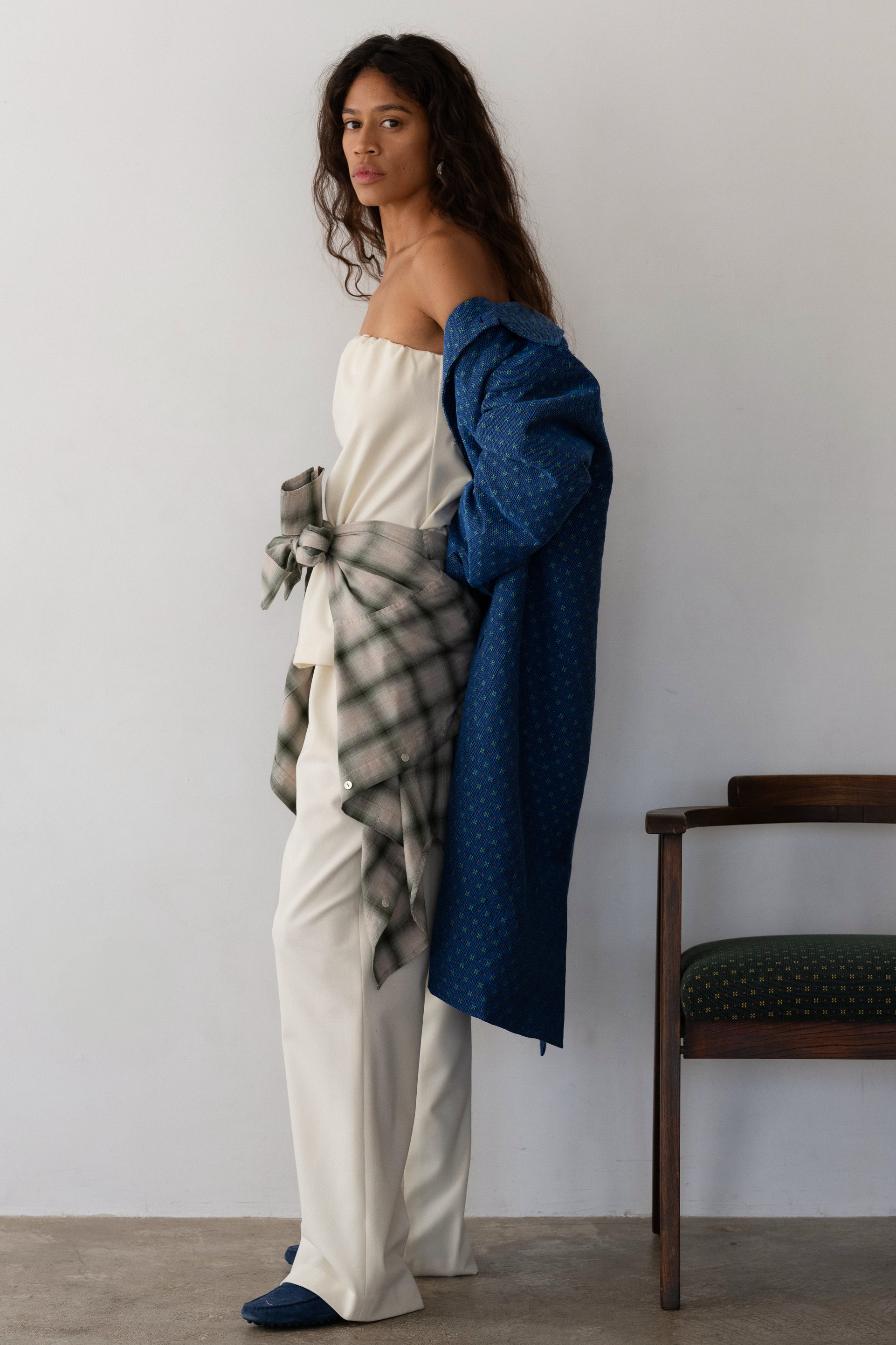 The Flannel Tube Top