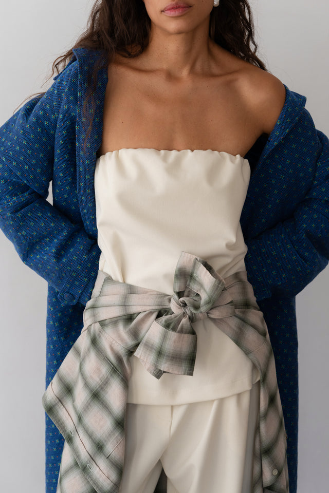 The Flannel Tube Top