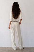 The Flannel Pleated Trouser