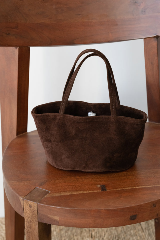 The Lady Suede Bag