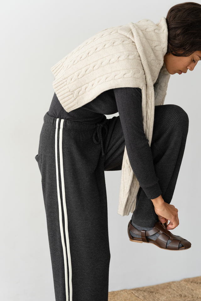 The Thermal Crop Stripe Pant