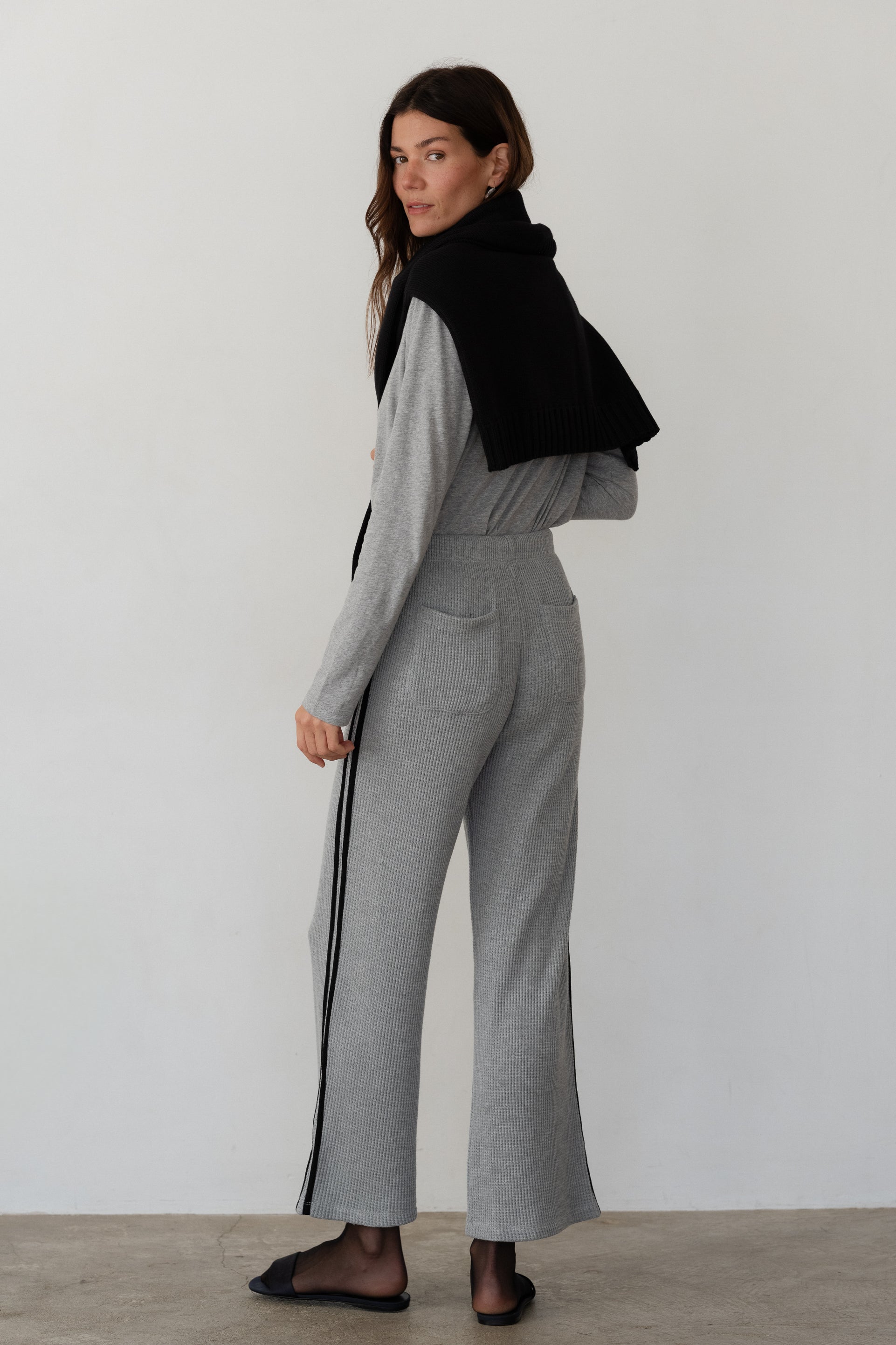 The Thermal Crop Stripe Pant