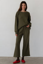 The Thermal Crop Stripe Pant