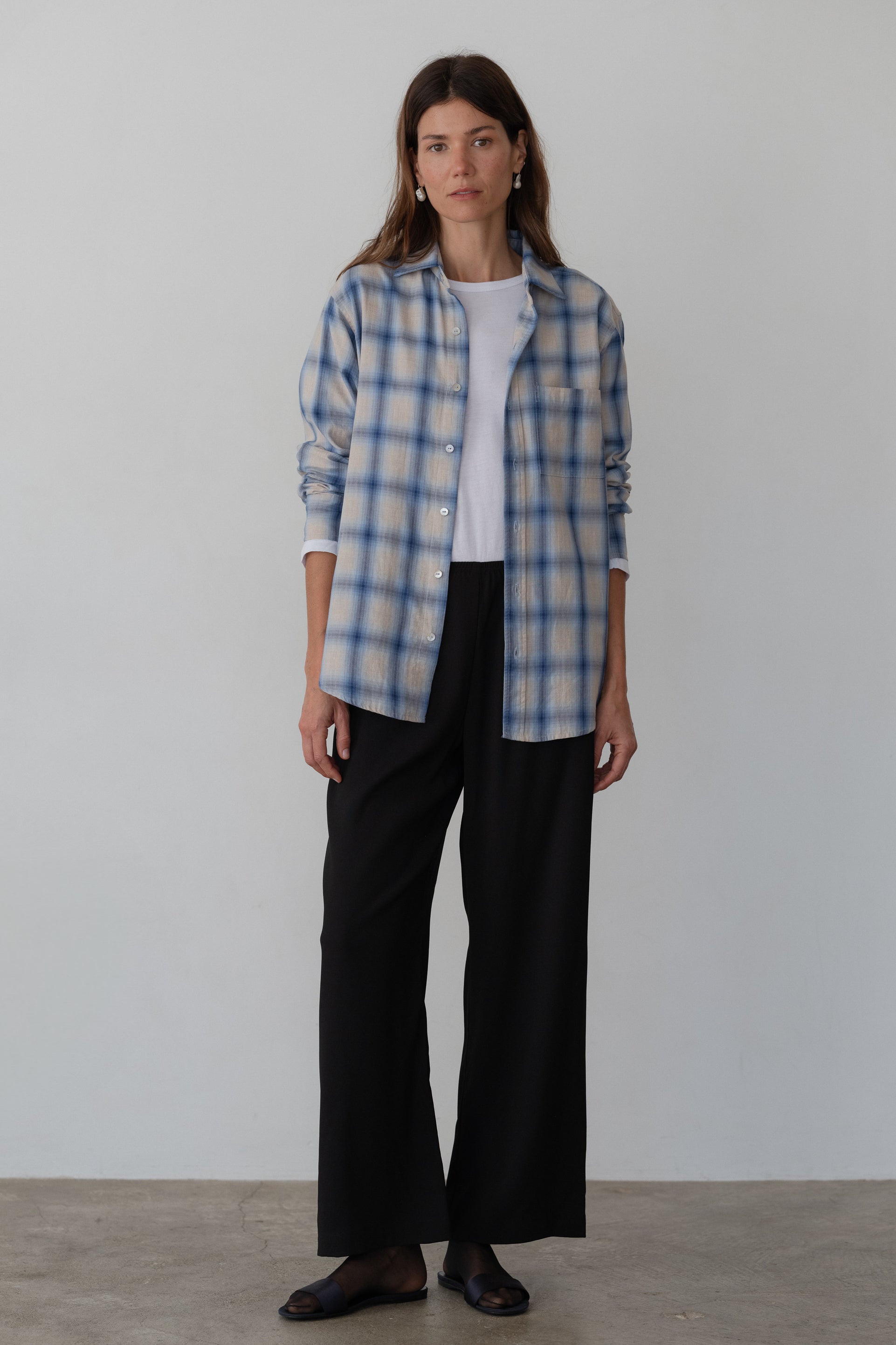 The Crepe Simple Pant